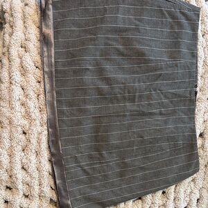 Forever 21 Charcoal Pinstripe Skirt